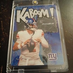 Kaboom! Football Card - Jaxson Dart (Blue/White)